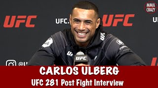 Carlos Ulberg wants Alonzo Menifield next amp Reacts to KO win over Nicolae Negumereanu at UFC 281 [upl. by Marney473]