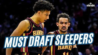 Deep Sleepers You NEED To Draft In Fantasy Basketball [upl. by Nelda]