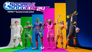 Sociable Soccer 24 Gameplay [upl. by Arriaet]