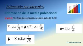 5 2 Estimación por intervalos [upl. by Sihon]