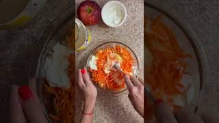 Apple and Carrot Salad Салат из яблок и моркови [upl. by Noned]