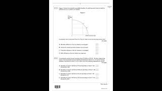 AQA A Level Economics 2024 Paper 3 Economic Principles and Issues [upl. by Chessa]