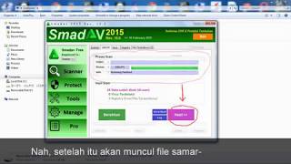 Cara Menemukan File yang Tidak Terbaca Pada Flashdisk Menggunakan Smadav [upl. by Martelli285]