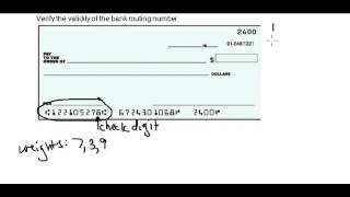 How to Check US Bank Routing Number is Valid or Not [upl. by Araik799]