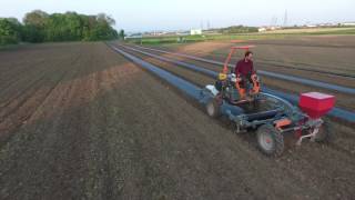 Cultitrack tool carrier with mulch layer and frontal fertiliser [upl. by Karoly]