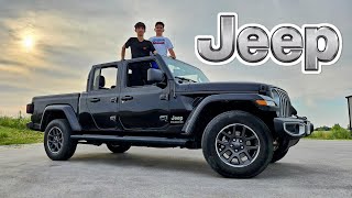 Jeep Gladiator Full Review  Detailed Hard Top Removal [upl. by Phillipe]