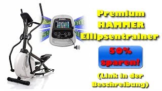 Premium HAMMER Ellipsentrainer günstig kaufen  Top Crosstrainer [upl. by Sibyl]