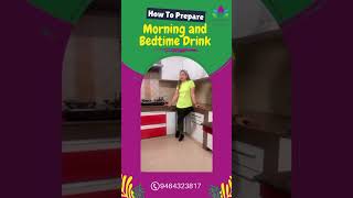 How to prepare morning and bedtime drink…  healthy drinks weightlossjourney drvibhaojas [upl. by Auqinehs]