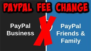 PayPal Changes fees for Business users  Resellers [upl. by Ahens]