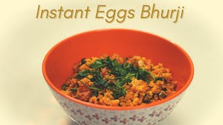 INSTANT ANDA BURJI IN 5 MINS MARATHI  Amits kitchen for bachelors [upl. by Montfort115]