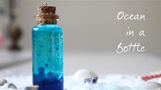 Ocean in a Bottle DIY [upl. by Annodahs]