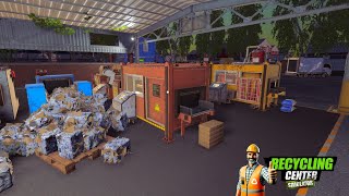 First Tier 2 Machines Make Money  Recycling Center Simulator [upl. by Eiltan]