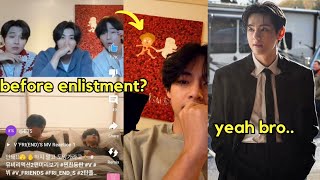 OMG WE GET WOOGA SQUAD REACTIONS TO “FRIENDS” AND THEY EVEN DO THAT AT TAEHYUNG HOME😭😭😭 [upl. by Yssac]