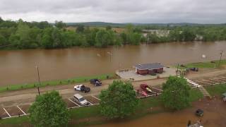 Fredericktown Missouri Flooded Park [upl. by Aedni]