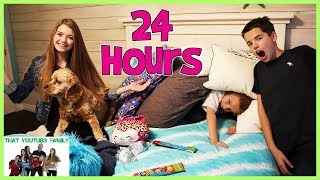 24 HOURS iN AUDREYS ROOM  That YouTub3 Family [upl. by Sido]