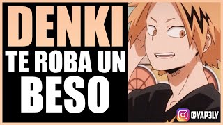 Denki te roba UN BESO 💛⚡  ASMR Denki  Yapely [upl. by Naryt]