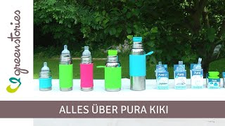 Trinkflasche von Pura Kiki  aus Edelstahl  greenstories [upl. by Rem777]