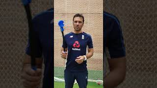 England Coach  Mark Ramprakash with the RoboArm [upl. by Amron]