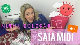 Minha coleção de SAIA MIDI [upl. by Anomahs]