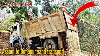 We spend 2 days in the Kaziranga forest Transport of sand from Assam to Dimapur   ITDNL7 [upl. by Reta810]