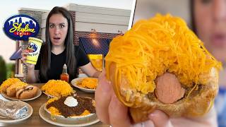 Trying Skyline Chili For The First Time  Testing VIRAL Menu Hacks [upl. by Pier]