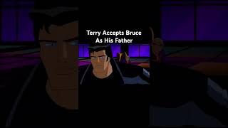 Terry Acknowledges That He Is Bruce Wayne’s Son batmanbeyond [upl. by Enert901]