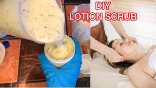 DIY Face amp Body Lotion Scrub [upl. by Cogswell]