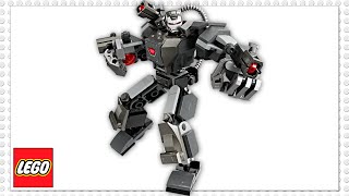 LEGO Marvel War Machine Mech Armor 76277  Full Build [upl. by Arrej]