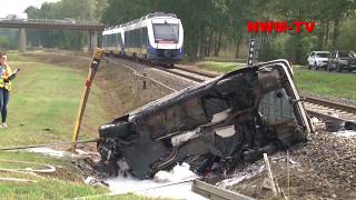 2019 09 11 Vechta PKW vor Zug Fahrer tot NWM TV [upl. by Geaghan275]