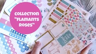 PLAN WITH ME  Collection quotFlamants rosesquot 🌸 [upl. by Valonia]