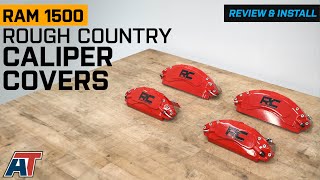 20192023 RAM 1500 Rough Country Brake Caliper Covers Review amp Install [upl. by Riggs]