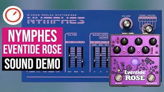 Dreadbox Nymphes Synthesizer Meets Eventide Rose Analog Delay Sound Demo A Sonic Match [upl. by Strep]