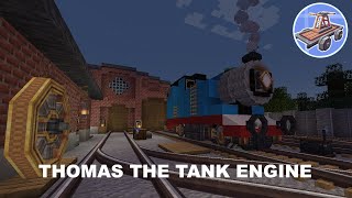 Minecraft Create Mod Train Build  Thomas The Tank Engine [upl. by Eicirtap]