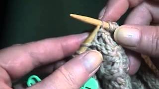 Buttonholes in Knittedon Icord [upl. by Bakerman]