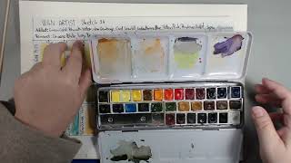 Art haul Mostly Winsor amp Newton watercolours but also one from Qor [upl. by Anirba]