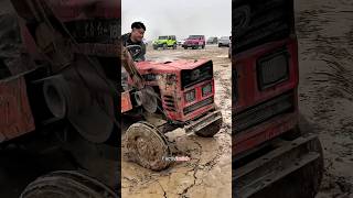 Tractor stuck in mud shortsvideo tractor [upl. by Aisyla]