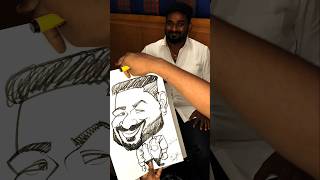 Best Caricature Live performance at wedding reception function in Green park hotel [upl. by Oahc]