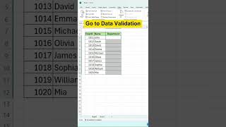 Excel Drop Down Made Easy  No More Struggling ExcelTips ExcelTricks Shorts [upl. by Eberly918]