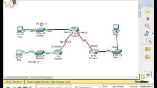 Cisco packet tracer 12  RIP Routing [upl. by Ecarg]