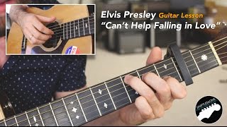 Guitar Lesson quotCant Help Falling in Lovequot Elvis Presley Haley Reinhardt [upl. by Enitsyrhc931]