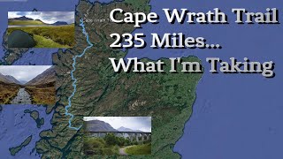 Cape Wrath Trail 2023  Whats in my pack CapeWrathTrail Hiking [upl. by Chiles]