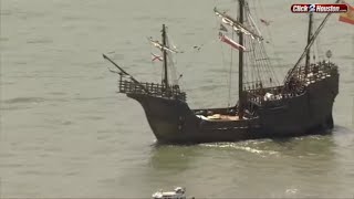 Tall ships make grand appearance in Galveston [upl. by Nitsa]