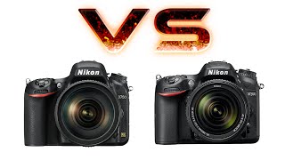 Nikon D750 vs Nikon D7200 [upl. by Llehcram]