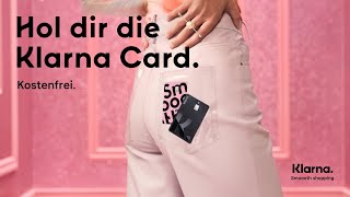 Shopping wie du es liebst Überall Hol dir die Klarna Card [upl. by Ahsekyw]