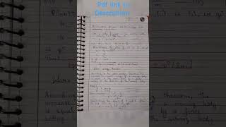 Physics ICSE Class 10 Ch 2  Work Energy and Power NOTES  shorts icse notes 10th [upl. by Riddle]