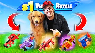 Using My DOG to PICK MY LOOT in Fortnite [upl. by Arlynne516]