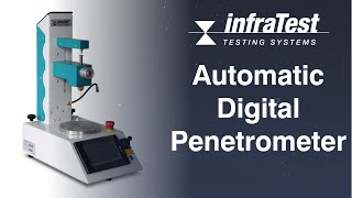 Automatic Digital Penetrometer  2020670  Determination of the Needle Penetration  Bitumen [upl. by Rankin]