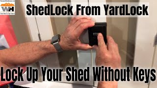 Secure Your Shed Or Storage Building With Shed Lock Keyless Locking System from YardLock [upl. by Harac]