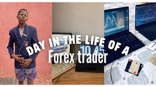 DAY IN THE LIFE OF A FOREX TRADER TRADING PROP FIRM [upl. by Linder]