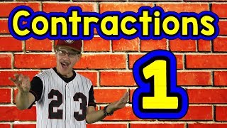 Contractions 1  English Song for Kids  Reading amp Writing Skills  Grammar  Jack Hartmann [upl. by Baumbaugh]